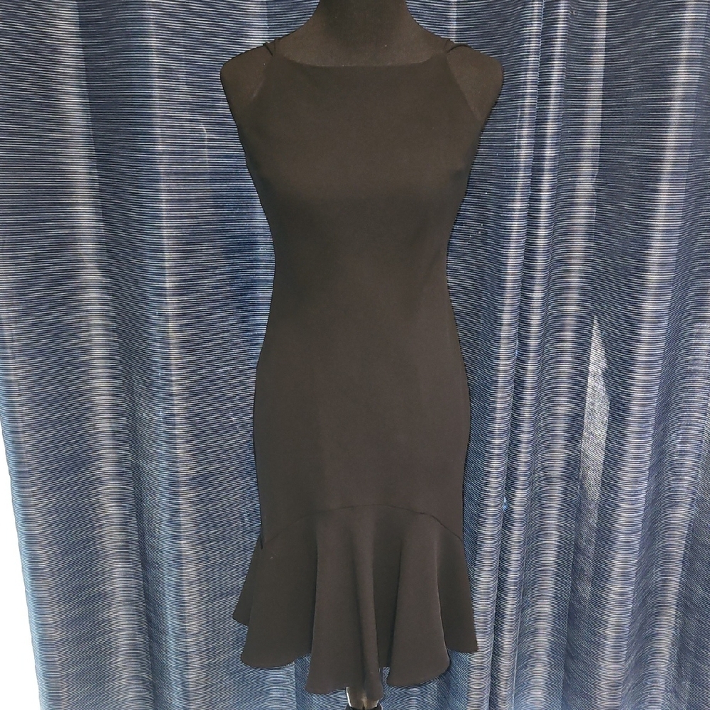 Jones New York Black Midi Dress